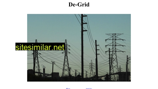 de-grid.com alternative sites