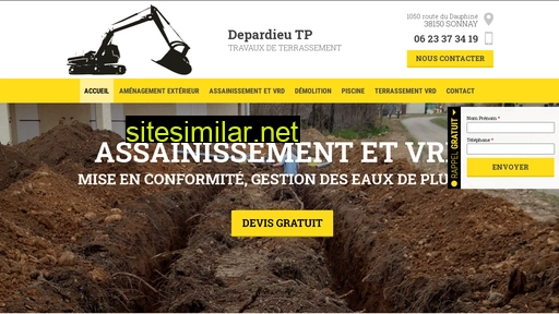 depardieu-tp.com alternative sites