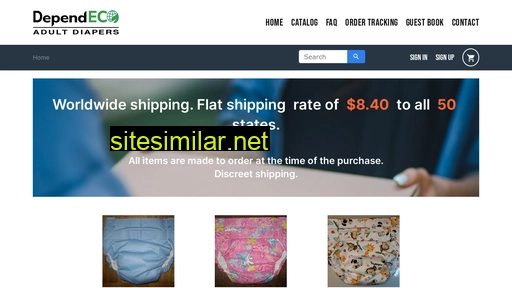 dependeco-adult-diapers.com alternative sites