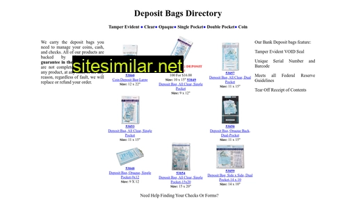 depositbagsdirectory.com alternative sites