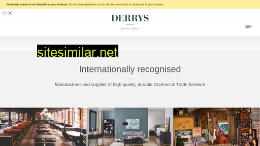 derrys.com alternative sites