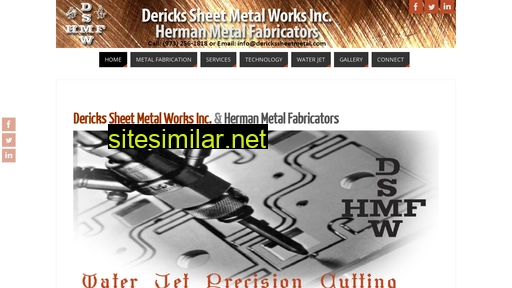 derickssheetmetal.com alternative sites