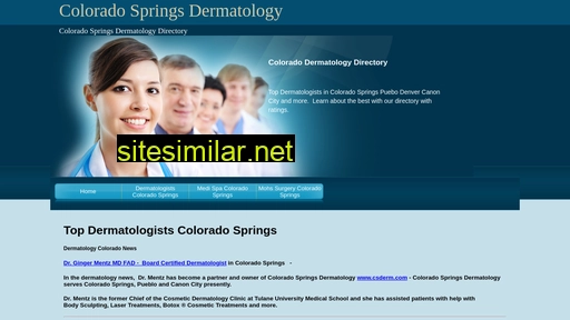 dermatologycoloradosprings.com alternative sites