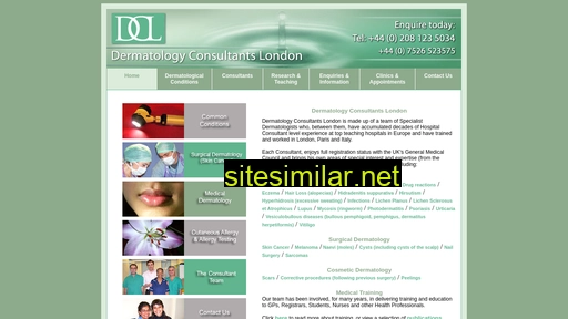 Dermatologyconsultantslondon similar sites