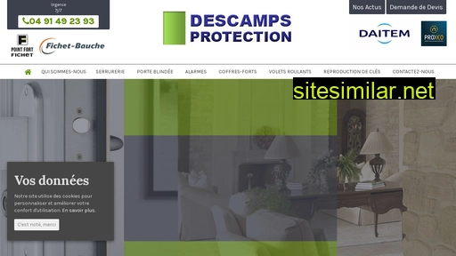 Descamps-protection similar sites