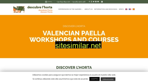descubrelhorta.com alternative sites