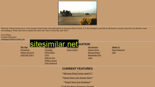 desert-storm.com alternative sites
