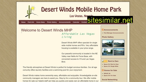 desertwindsmhp.com alternative sites