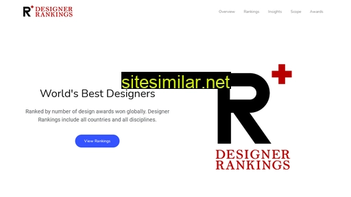 designerrankings.com alternative sites