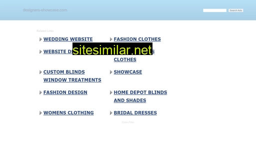 Designers-showcase similar sites