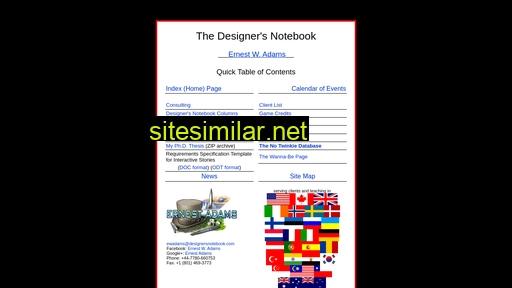 designersnotebook.com alternative sites