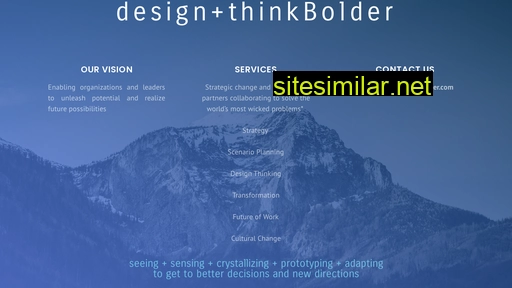 designthinkbolder.com alternative sites
