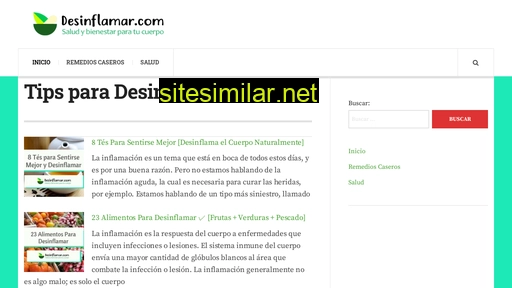 desinflamar.com alternative sites