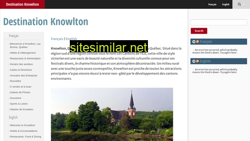 destinationknowlton.com alternative sites