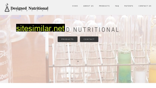 designednutritional.com alternative sites