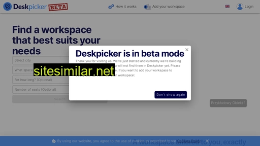 deskpicker.com alternative sites