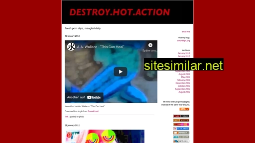 destroyhotaction.com alternative sites