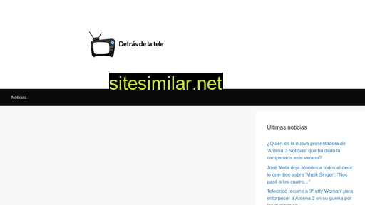 detrasdelatele.com alternative sites