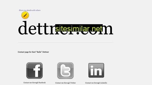 dettner.com alternative sites