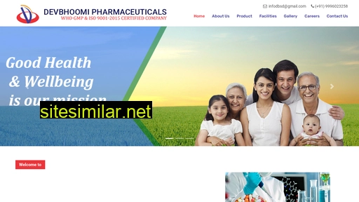 devbhoomipharmaceuticals.com alternative sites