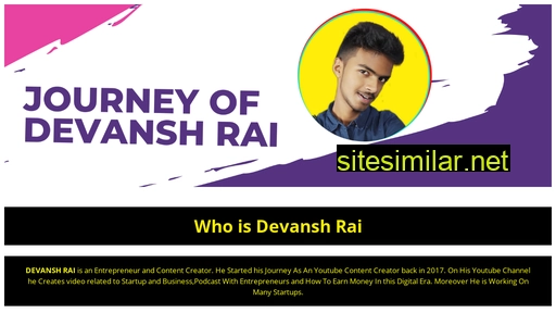 devanshrai.com alternative sites