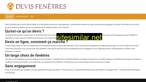 devis-fenetres.com alternative sites
