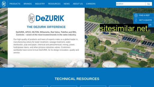 dezurik.com alternative sites