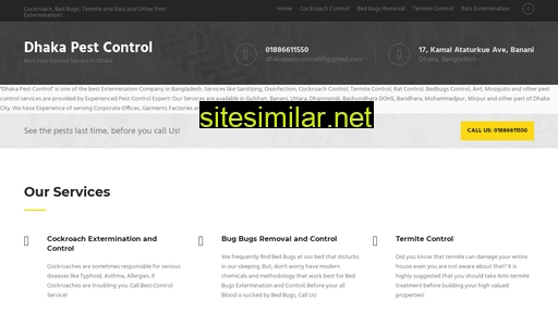 dhakapestcontrol.com alternative sites