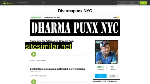 dharmapunxnyc.podbean.com alternative sites
