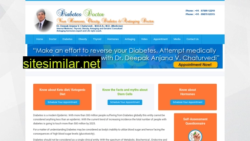 Diabetesdoctorindia similar sites