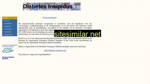 diabetes-insipidus.com alternative sites