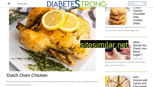 Diabetesstrong similar sites