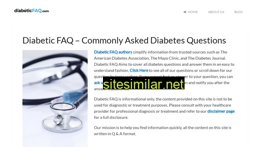 diabeticfaq.com alternative sites