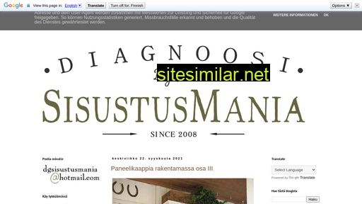 diagnoosisisustusmania.blogspot.com alternative sites