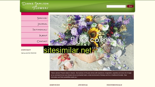 dianejamisonflowers.com alternative sites