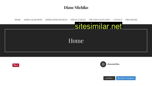 dianemichiko.com alternative sites