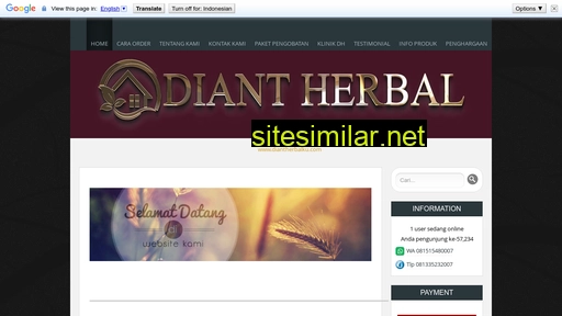 diantherbalku.com alternative sites