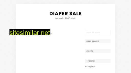 diapersale.com alternative sites