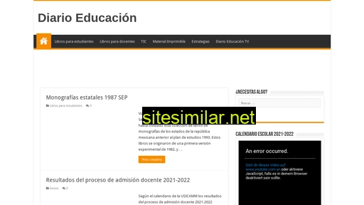 diarioeducacion.com alternative sites