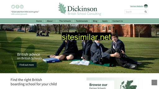 Dickinsonboardingschools similar sites