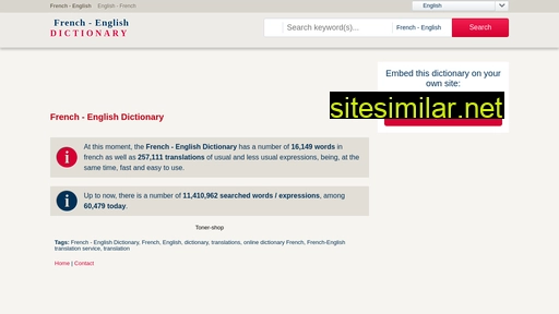 dictionary-french-english.com alternative sites