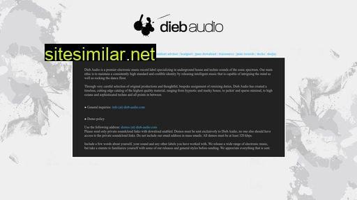 dieb-audio.com alternative sites