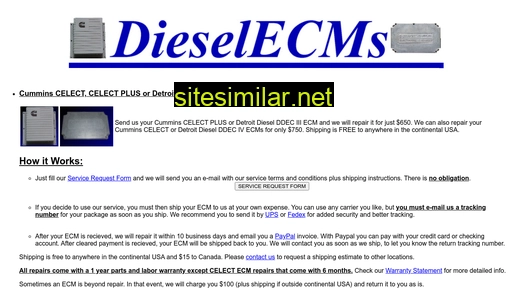 dieseltruckecm.com alternative sites