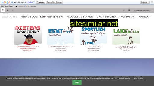 Dieters-sportshop similar sites