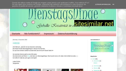 dienstagsdinge.blogspot.com alternative sites