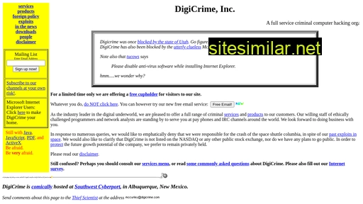 digicrime.com alternative sites