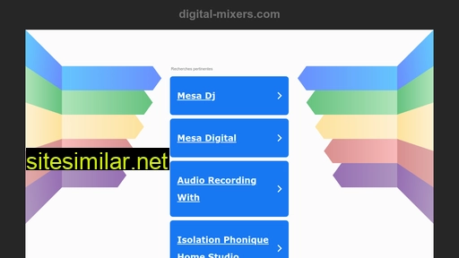 digital-mixers.com alternative sites