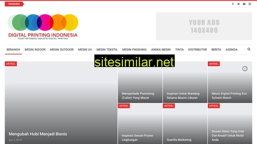 Digitalprintingindonesia similar sites
