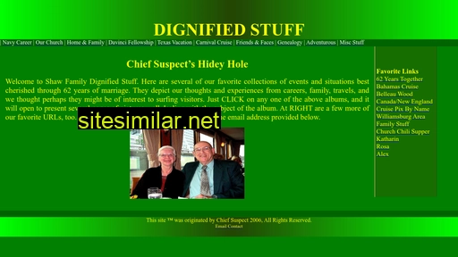 Dignifiedstuff similar sites