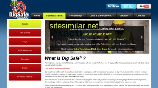 digsafe.com alternative sites